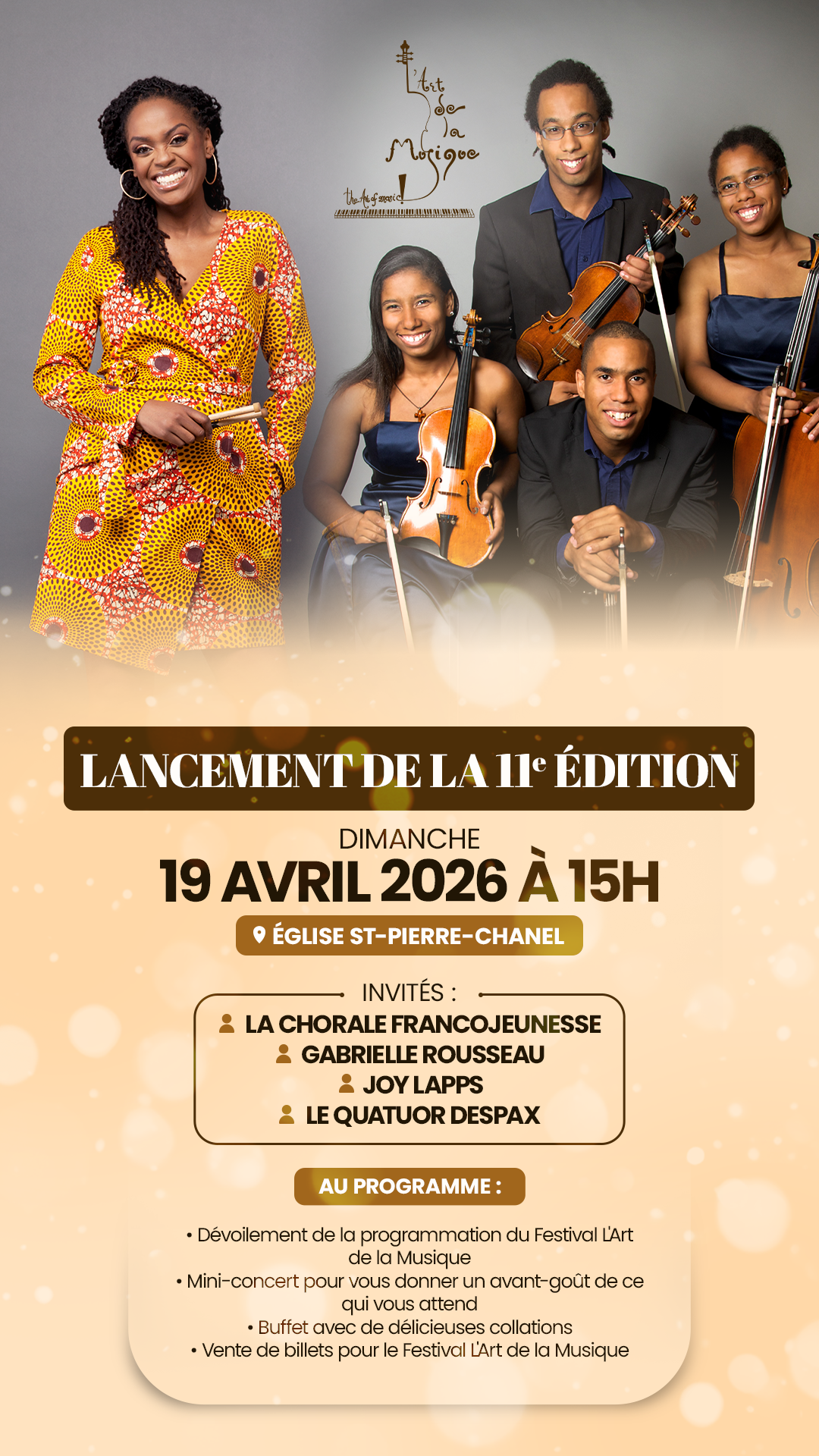 Lancement · 19 avril 2026